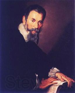 Bernardo Strozzi Portrait of Claudio Monteverdi in Venice Norge oil painting art